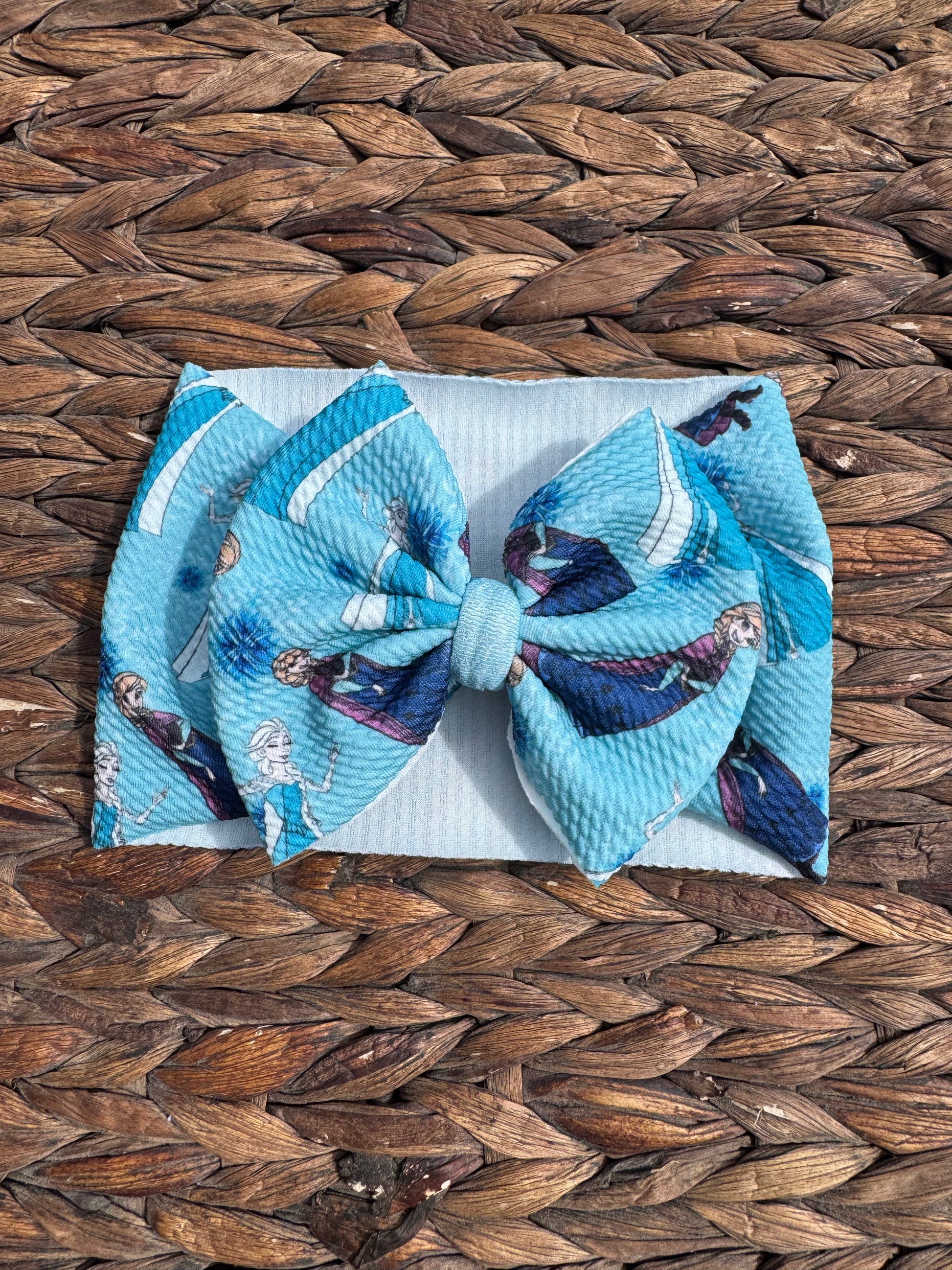 Let It Go bow head wrap