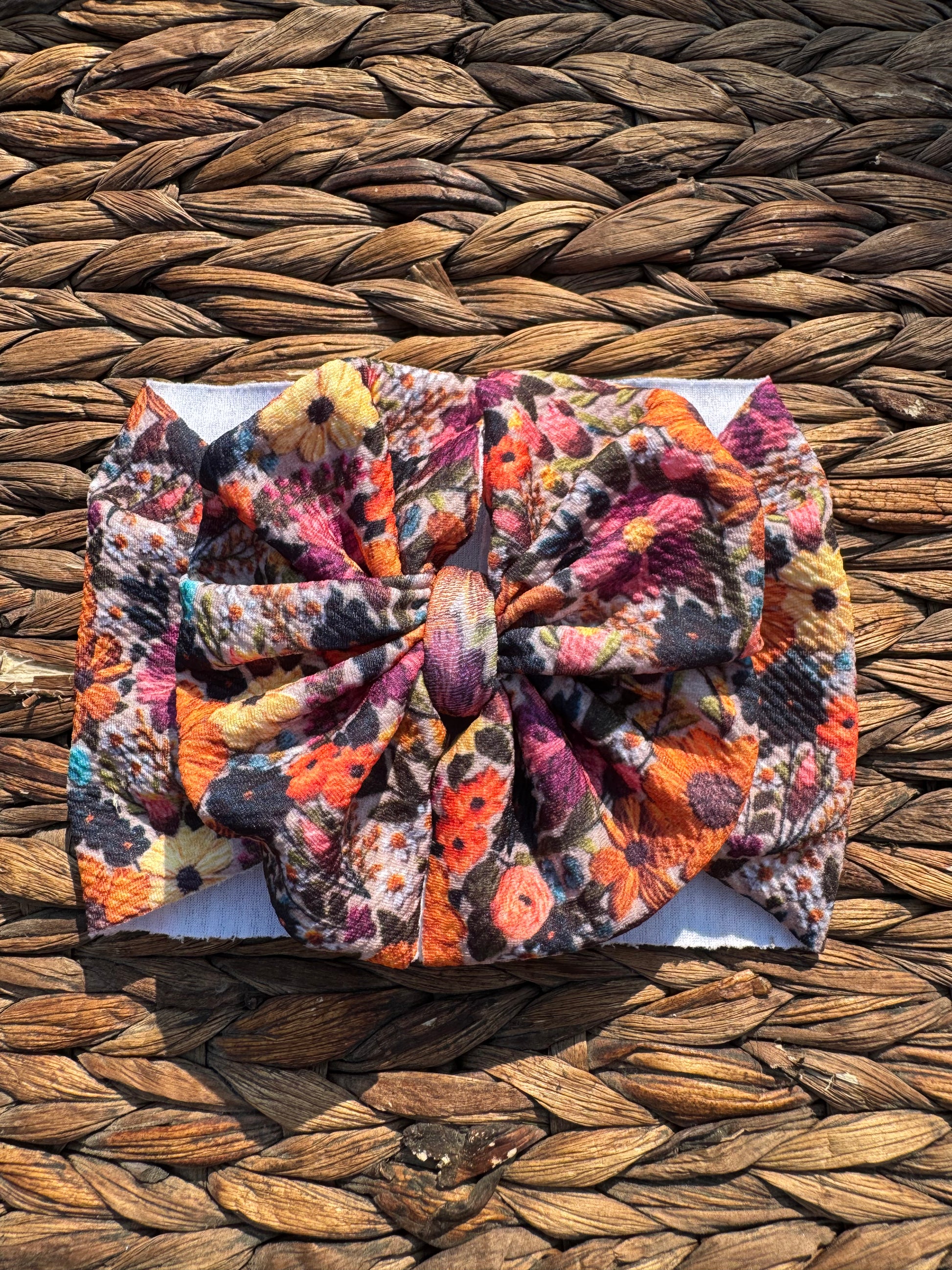 Fall Flowers Headwrap