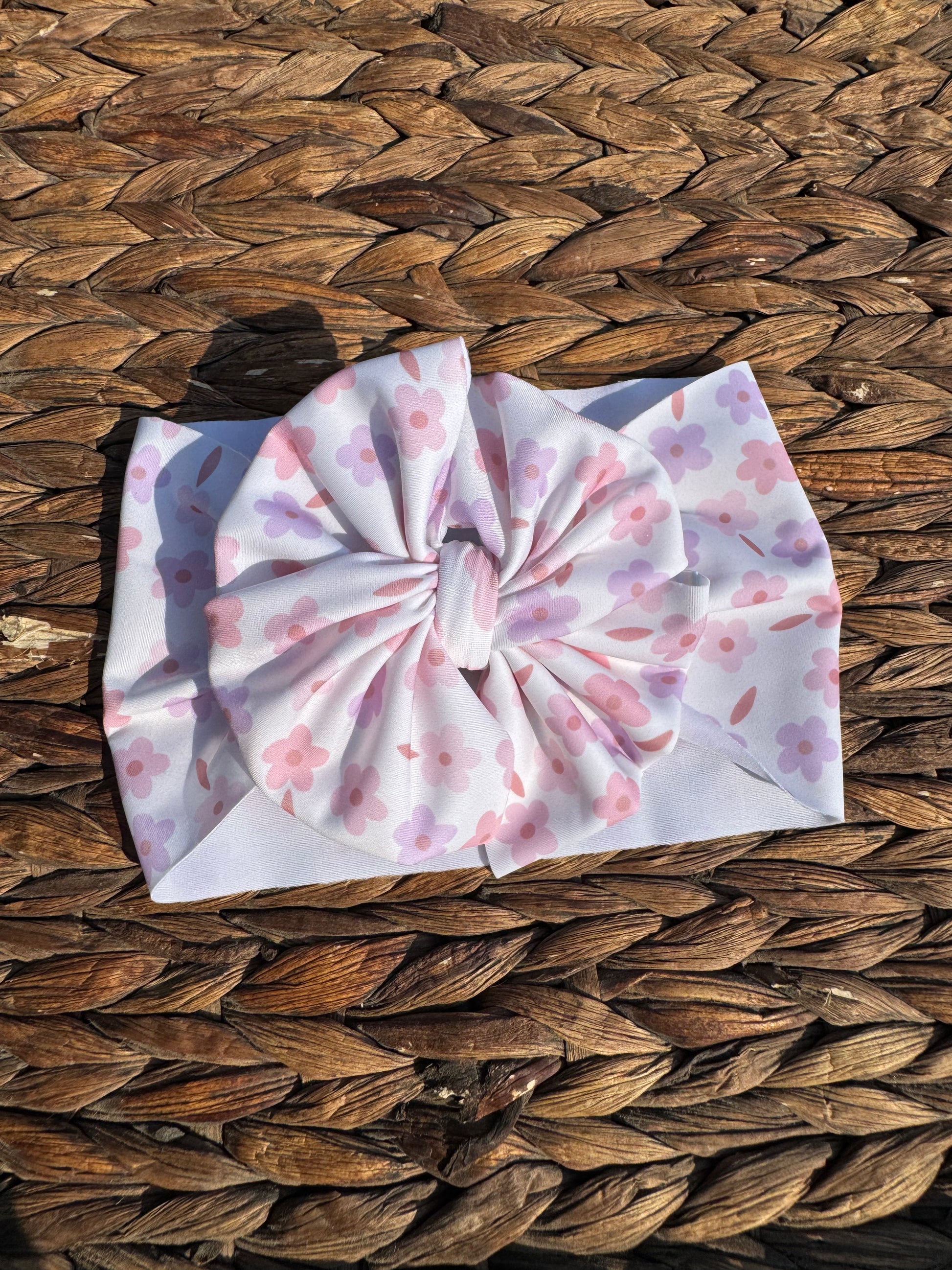 Pastel Flowers Headwrap