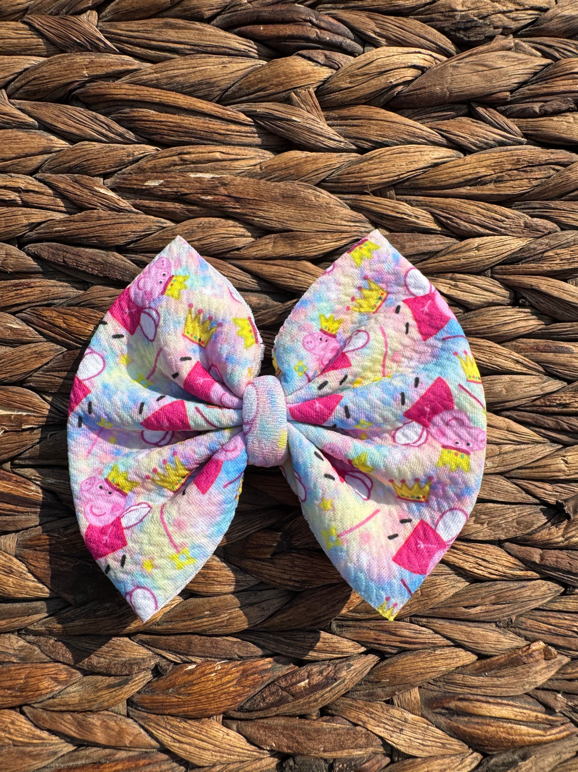 Pink Pig Fabric