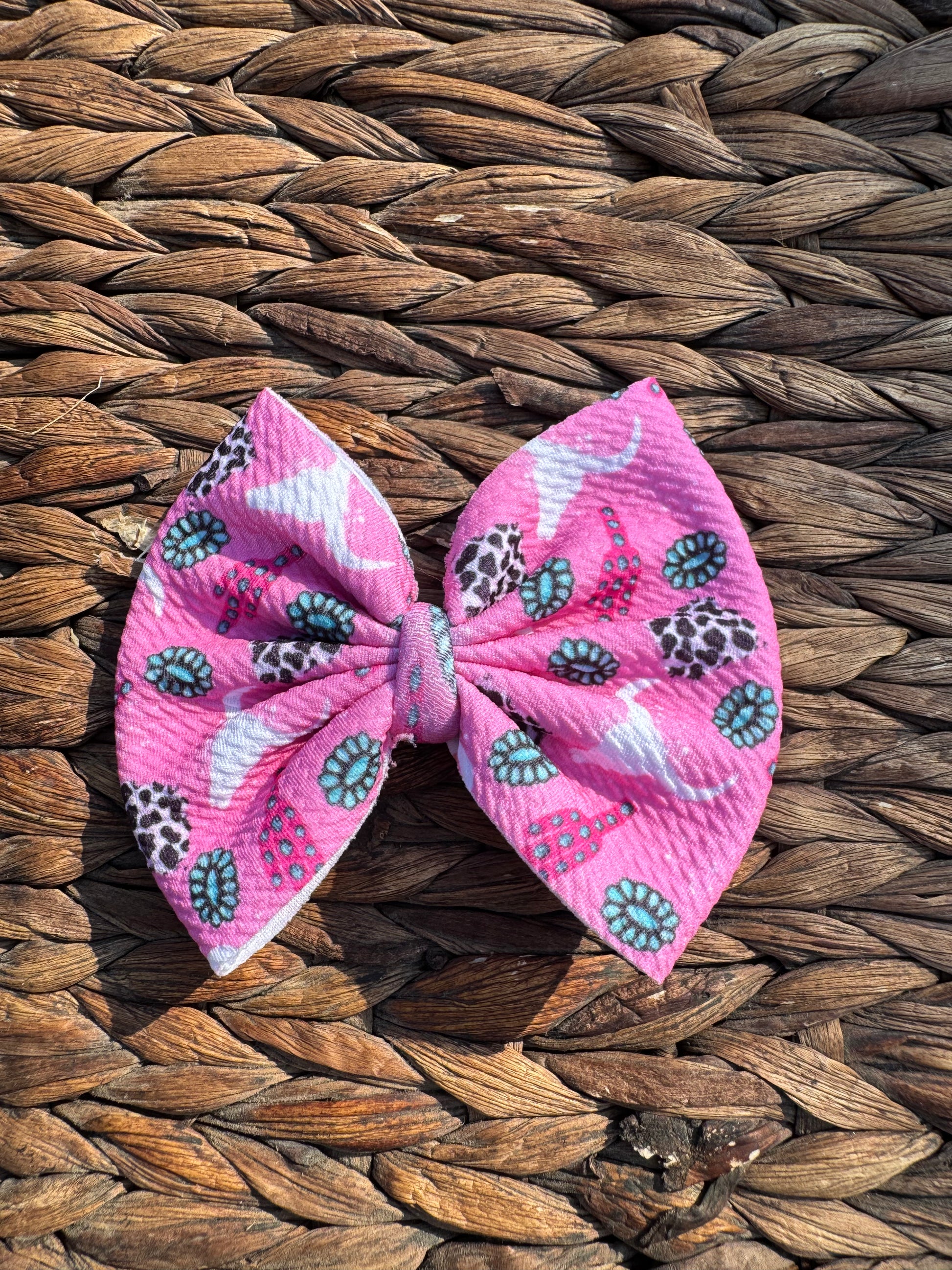 Pink Western Fabric