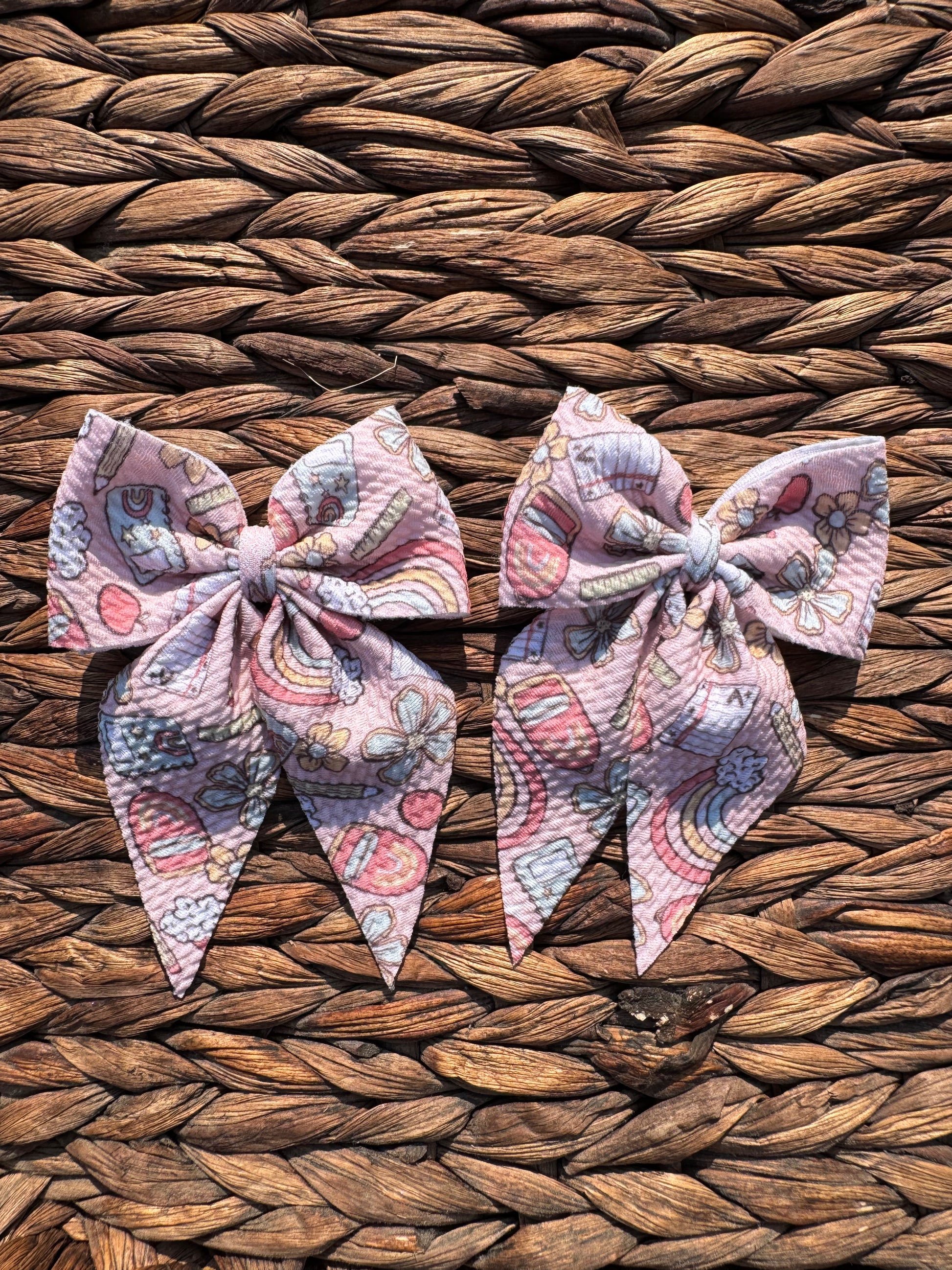 Pastel School Supplies / Sailor Piggies