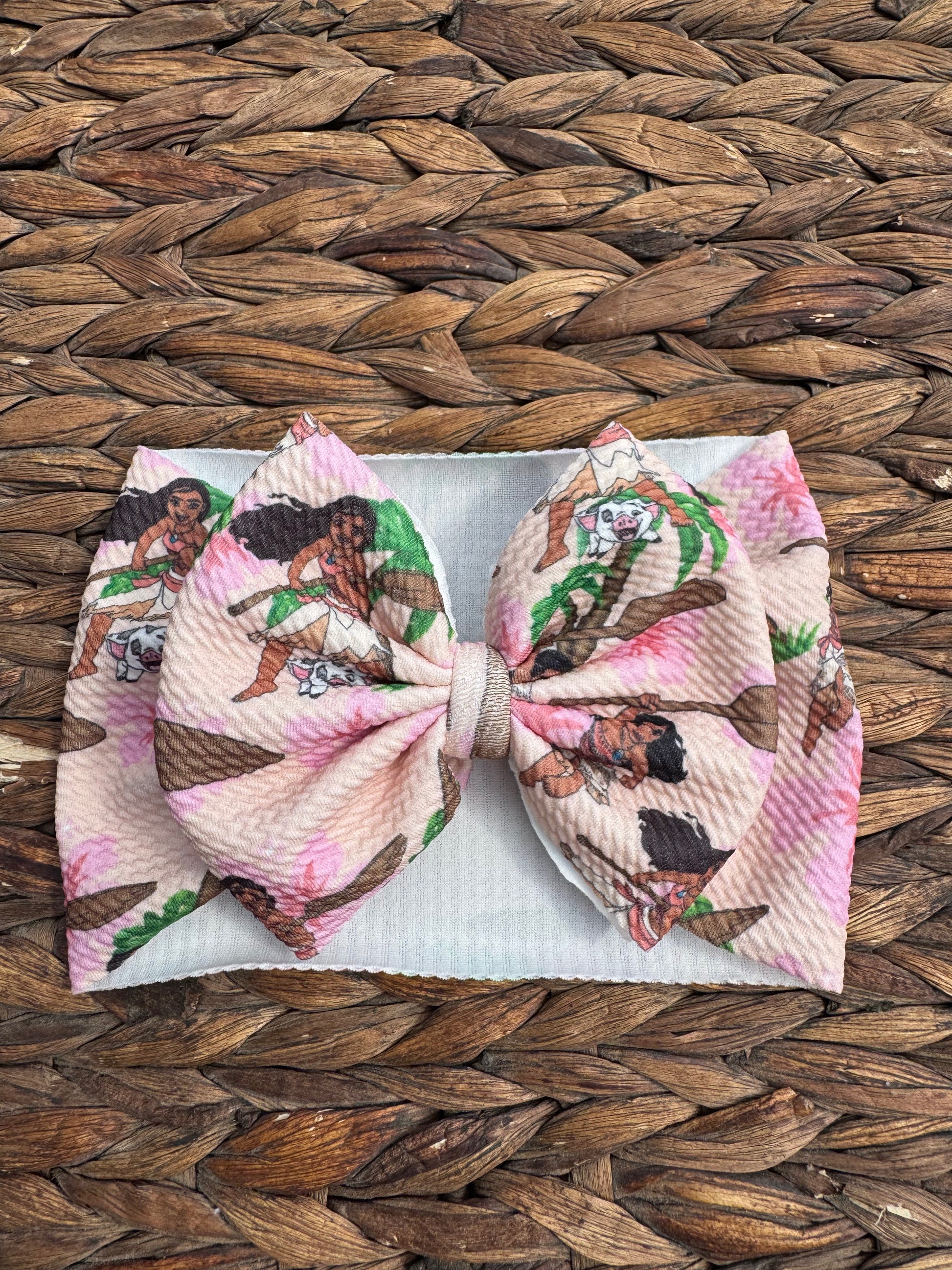 Beach Princess bow head wrap