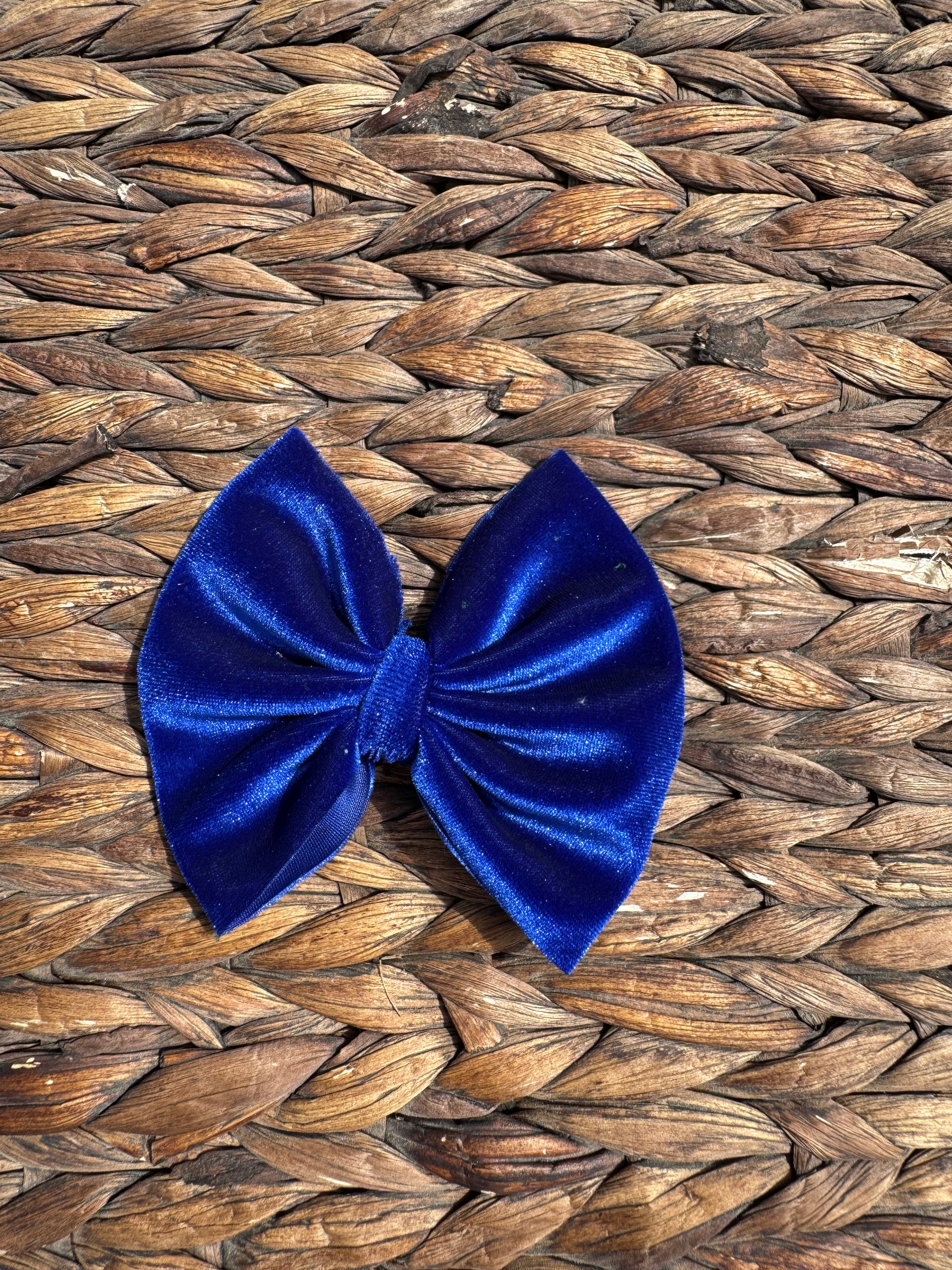Kentucky Blue Velvet Fabric