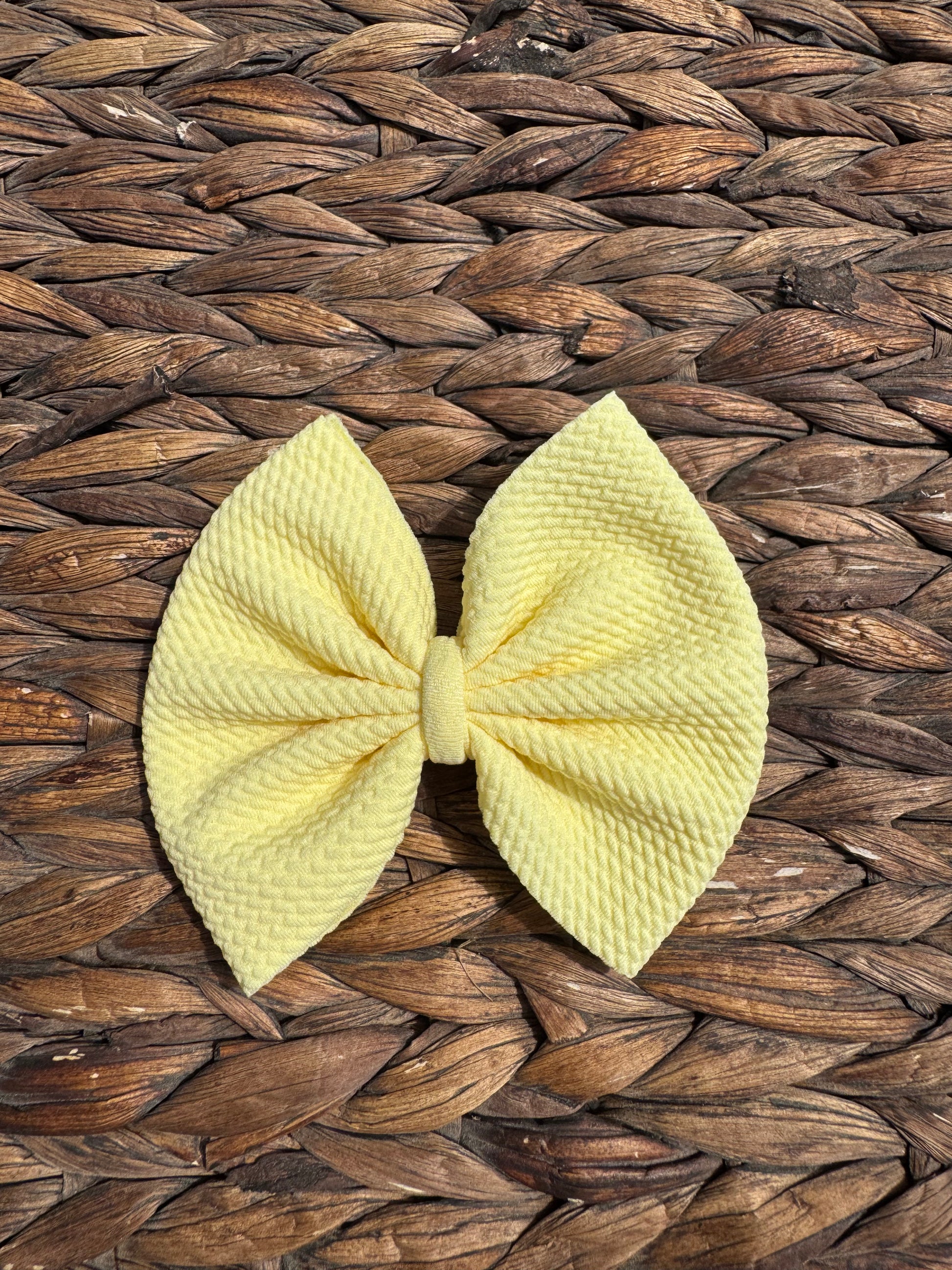 Pastel Yellow Bullet Fabric