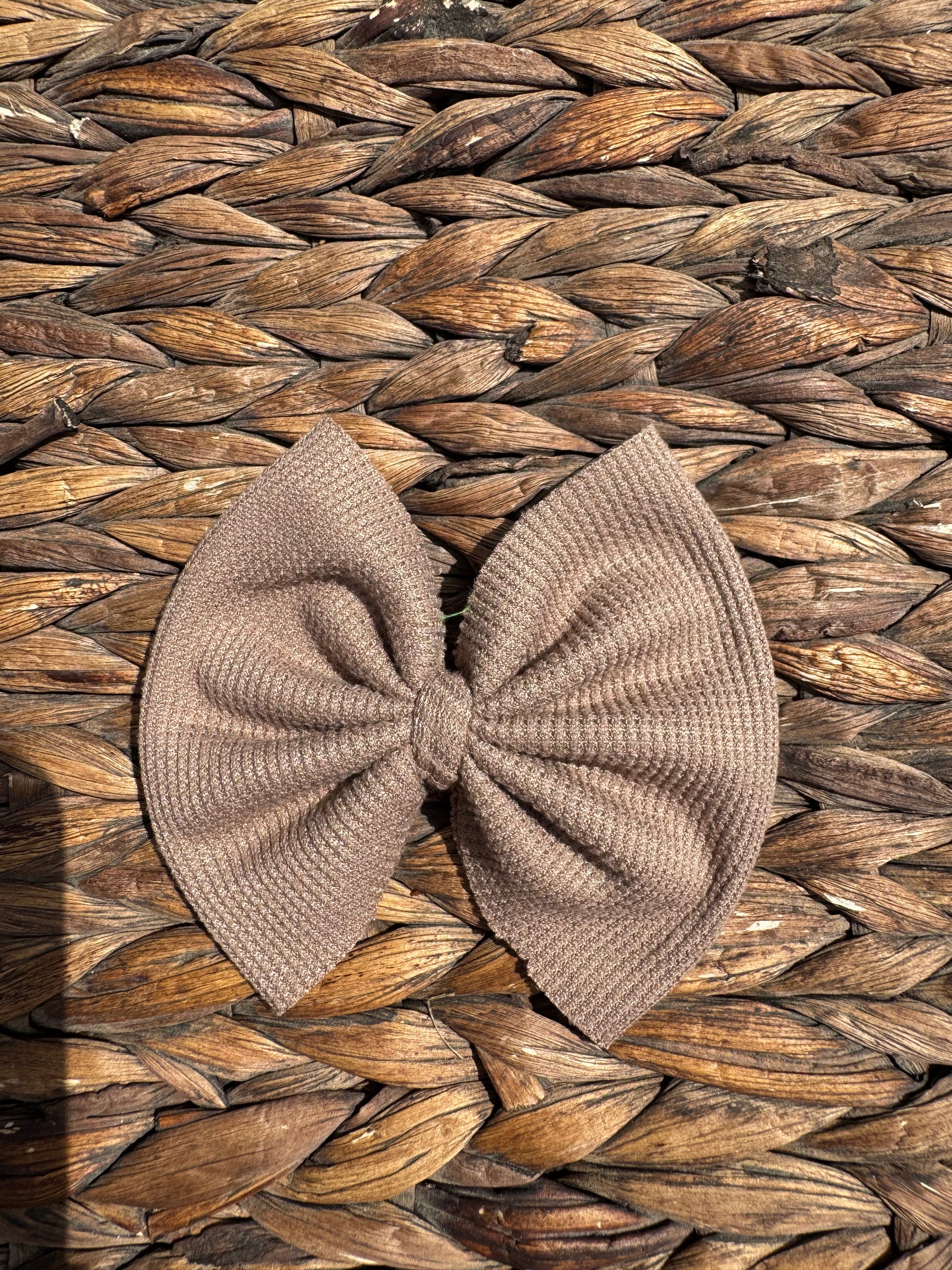 Brown Knit Fabric