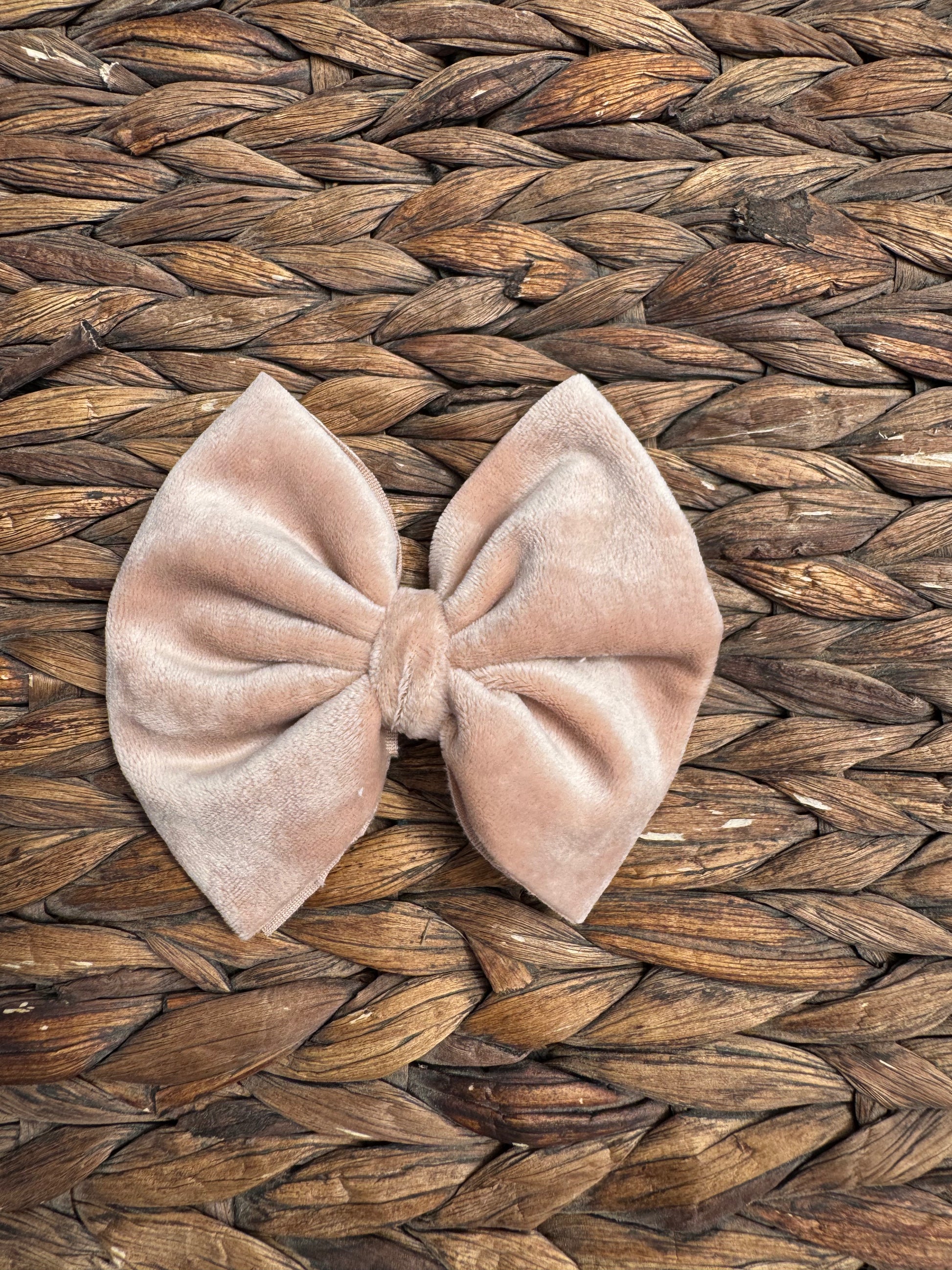 Light Brown Plushy Velvet