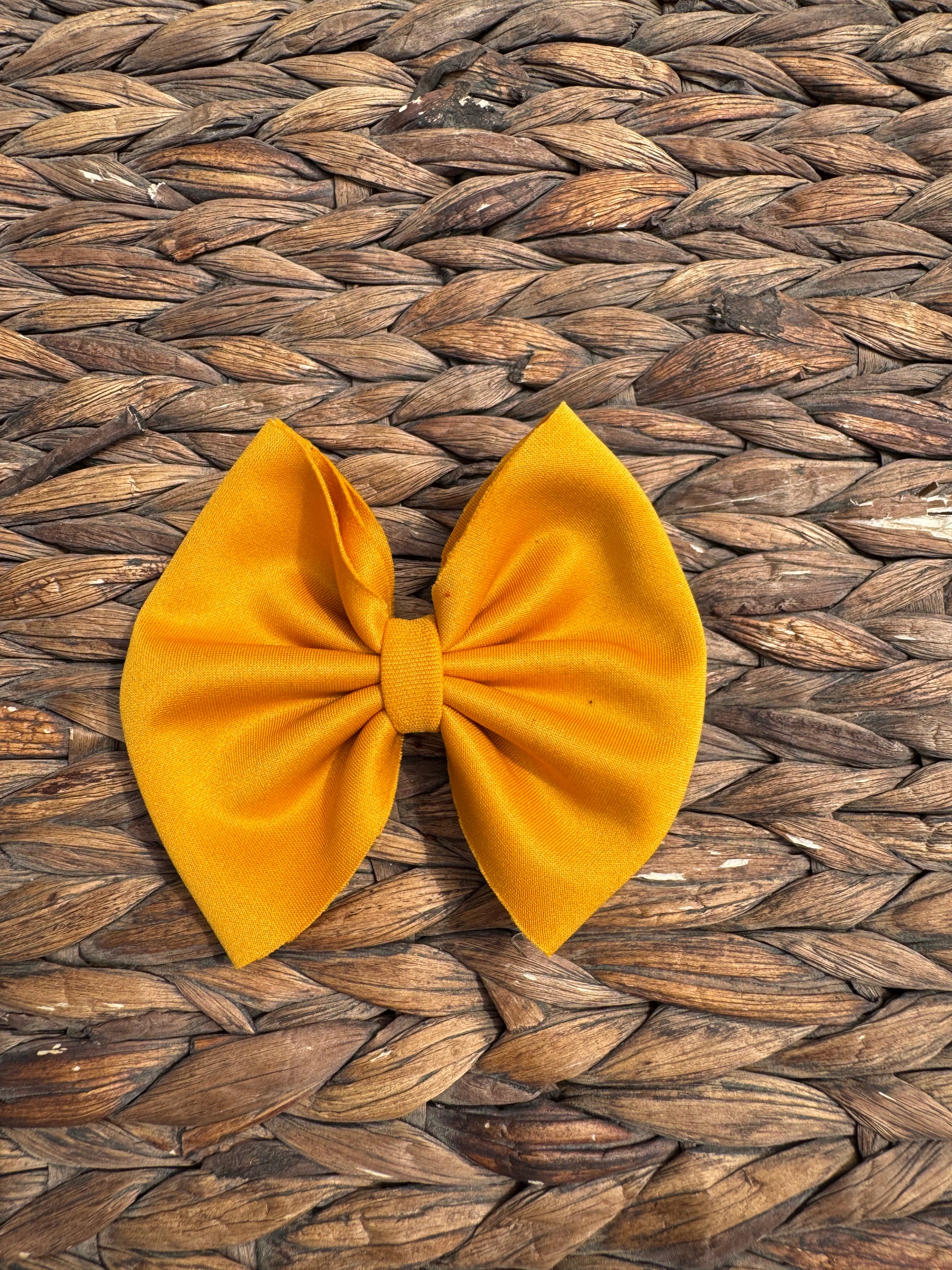 Mustard Thin Scuba Fabric