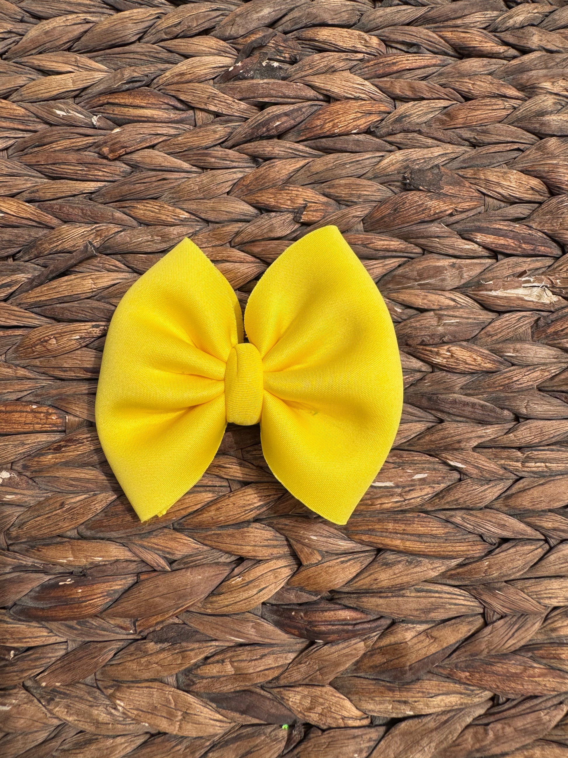 Yellow Scuba Fabric