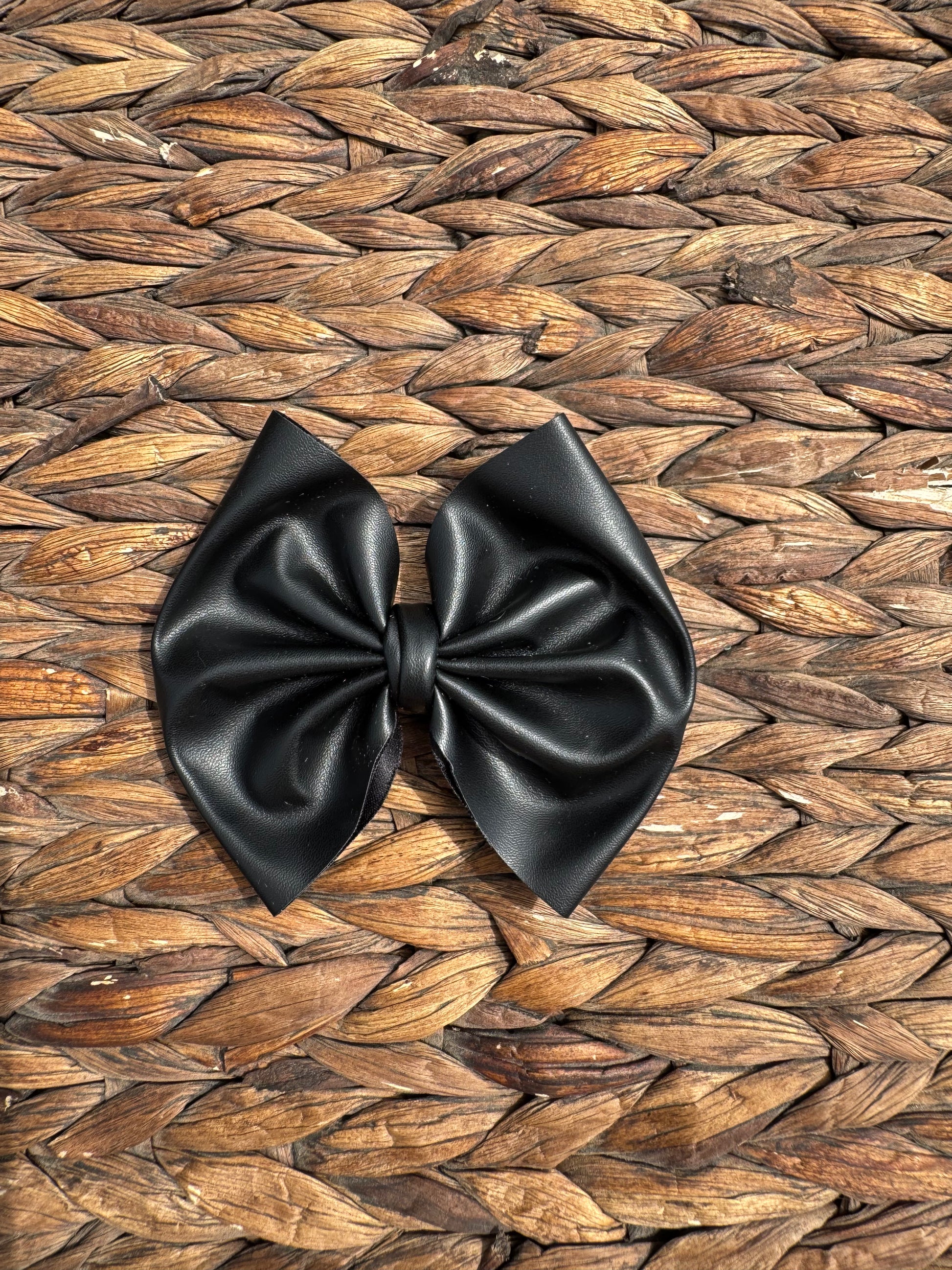Black Leather Fabric